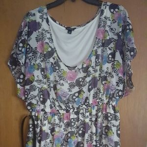 Torrid skull empire dress